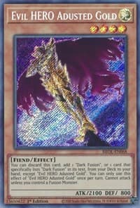 Evil HERO Adusted Gold: Brothers of Legend