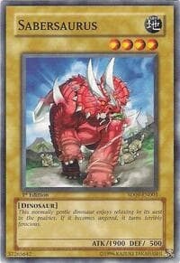 Sabersaurus: Structure Deck: Dinosaur's Rage