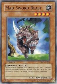 Mad Sword Beast: Structure Deck: Dinosaur's Rage