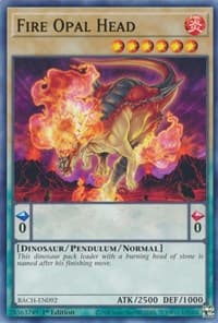 Fire Opal Head: Battle of Chaos