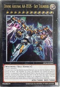 Divine Arsenal AA-ZEUS - Sky Thunder (UTR): OTS Tournament Pack 18