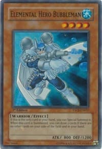 Elemental HERO Bubbleman: Starter Deck: Jaden Yuki