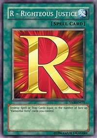 R - Righteous Justice: Starter Deck: Jaden Yuki
