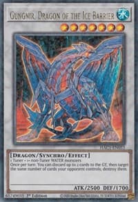 Gungnir, Dragon of the Ice Barrier (Duel Terminal): Hidden Arsenal: Chapter 1