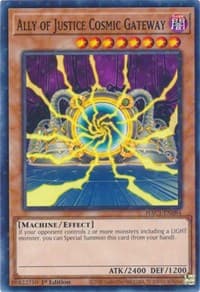 Ally of Justice Cosmic Gateway (Duel Terminal): Hidden Arsenal: Chapter 1