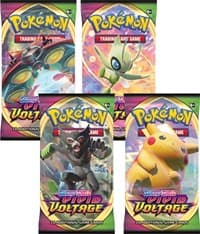 Vivid Voltage Booster Pack Art Bundle [Set of 4]: Vivid Voltage