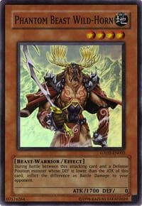 Phantom Beast Wild-Horn: GX Tag Force Promo
