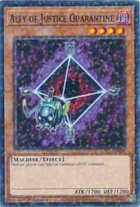 Ally of Justice Quarantine (Duel Terminal): Hidden Arsenal: Chapter 1