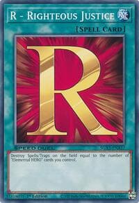 R - Righteous Justice: Speed Duel GX: Duel Academy Box