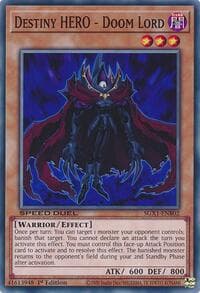 Destiny HERO - Doom Lord: Speed Duel GX: Duel Academy Box