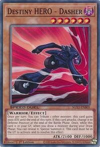Destiny HERO - Dasher: Speed Duel GX: Duel Academy Box