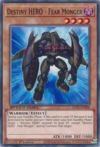 Destiny HERO - Fear Monger: Speed Duel GX: Duel Academy Box