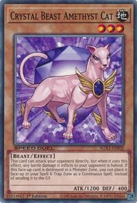 Crystal Beast Amethyst Cat: Speed Duel GX: Duel Academy Box