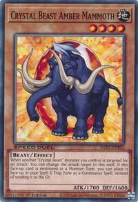 Crystal Beast Amber Mammoth: Speed Duel GX: Duel Academy Box
