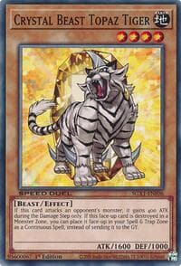 Crystal Beast Topaz Tiger: Speed Duel GX: Duel Academy Box