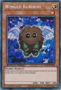 Winged Kuriboh (Secret Rare): Speed Duel GX: Duel Academy Box
