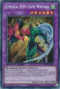 Elemental HERO Flame Wingman (Secret Rare): Speed Duel GX: Duel Academy Box