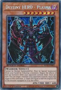 Destiny HERO - Plasma (Secret Rare): Speed Duel GX: Duel Academy Box