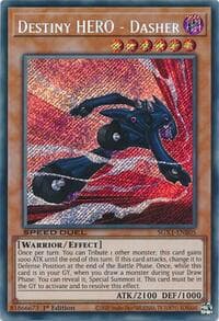 Destiny HERO - Dasher (Secret Rare): Speed Duel GX: Duel Academy Box