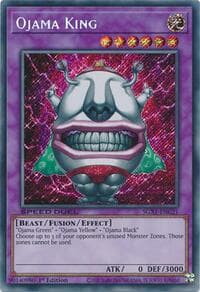 Ojama King (Secret Rare): Speed Duel GX: Duel Academy Box
