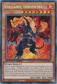 Volcanic Doomfire (Secret Rare): Speed Duel GX: Duel Academy Box