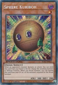 Sphere Kuriboh (Secret Rare): Speed Duel GX: Duel Academy Box