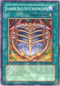 Gladiator Beast's Battle Archfiend Shield: Phantom Darkness