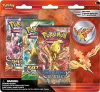 Legendary Birds Pin 3 Pack Blister [Moltres Pin]: Miscellaneous Cards & Products