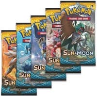 Sun & Moon Booster Pack Art Bundle [Set of 5]: Sun & Moon