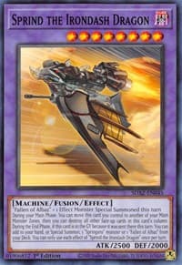 Sprind the Irondash Dragon: Structure Deck: Albaz Strike