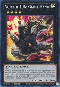 Number 106: Giant Hand: Legendary Duelists: Duels From the Deep