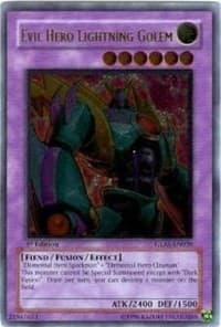 Evil Hero Lightning Golem (UTR): Gladiator's Assault