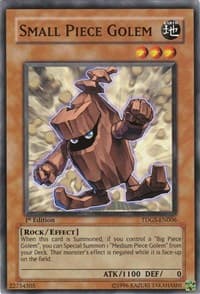 Small Piece Golem: The Duelist Genesis