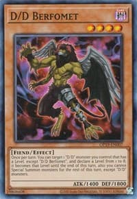 D/D Berfomet: OTS Tournament Pack 19