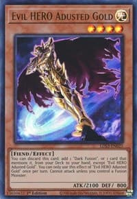 Evil HERO Adusted Gold: Legendary Duelists: Season 3