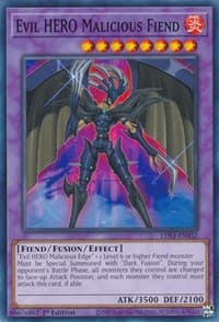 Evil HERO Malicious Fiend: Legendary Duelists: Season 3