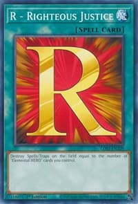 R - Righteous Justice: Legendary Duelists: Season 3