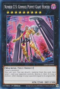 Number C15: Gimmick Puppet Giant Hunter: Legendary Duelists: Season 3