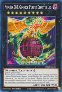 Number C88: Gimmick Puppet Disaster Leo: Legendary Duelists: Season 3