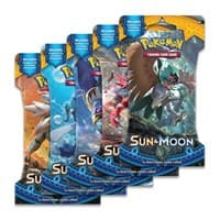 Sun & Moon Sleeved Booster Pack Art Bundle [Set of 5]: Sun & Moon