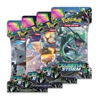 Celestial Storm Sleeved Booster Pack Art Bundle [Set of 4]: Celestial Storm