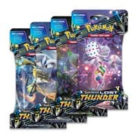 Lost Thunder Sleeved Booster Pack Art Bundle [Set of 4]: Lost Thunder