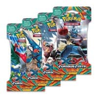 Furious Fists Sleeved Booster Pack Art Bundle [Set of 4]: Furious Fists