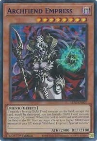 Archfiend Empress (Blue): Legendary Duelists: Season 3