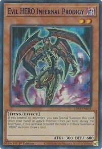Evil HERO Infernal Prodigy (Blue): Legendary Duelists: Season 3