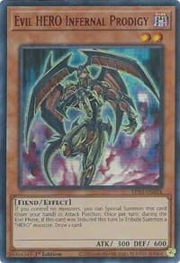 Evil HERO Infernal Prodigy (Red): Legendary Duelists: Season 3