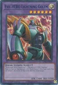 Evil HERO Lightning Golem (Blue): Legendary Duelists: Season 3