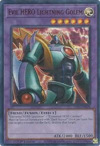 Evil HERO Lightning Golem (Red): Legendary Duelists: Season 3