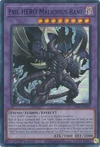 Evil HERO Malicious Bane (Blue): Legendary Duelists: Season 3