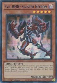 Evil HERO Sinister Necrom (Blue): Legendary Duelists: Season 3